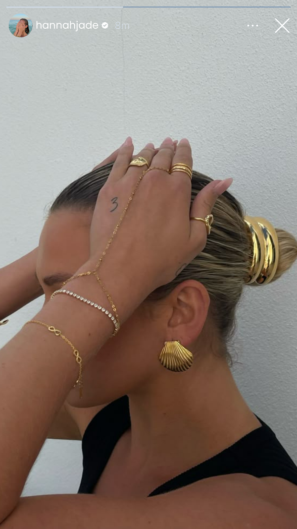 Stacking up some new favorites! 💖 Dainty, tarnish-free, and seriously stunning—Naludore never misses!