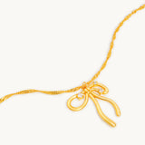Aine Bow Necklace