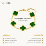 Luna Emerald Bracelet