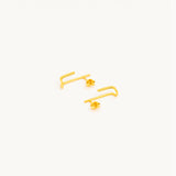 Moon Lining Earrings