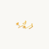 Moon Lining Earrings