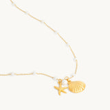 Moonlit Sea Necklace
