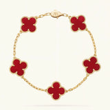 CLOVER | RED BRACELET