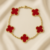CLOVER | RED BRACELET